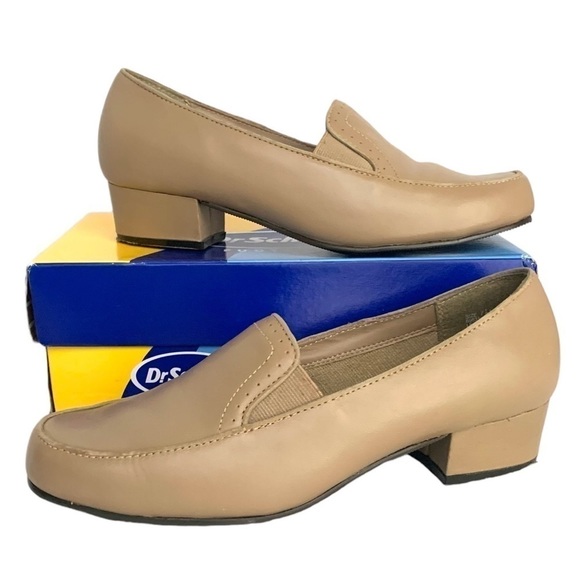 Dr. Scholl's Classic Twin Gore Leather Pump Size 7.5 M Women’s Tan #69831 - Picture 9 of 9